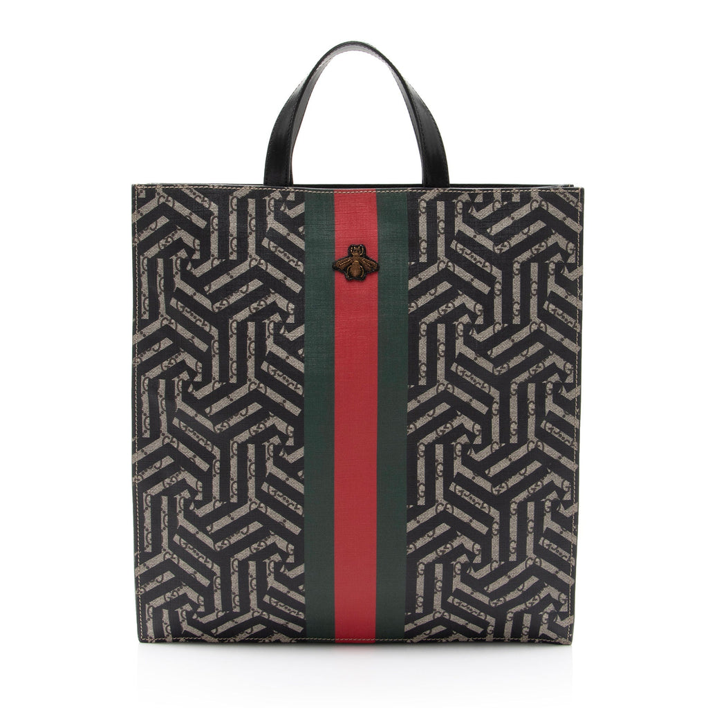 Gucci GG Supreme Caleido Web Soft Tote