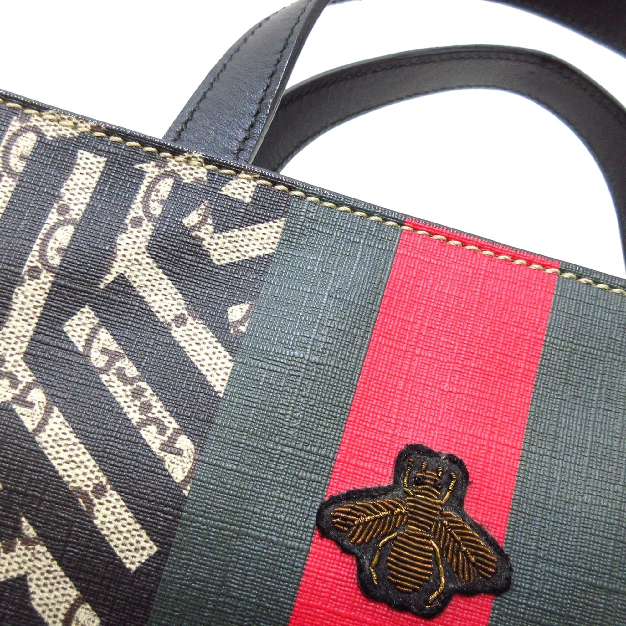 Gucci GG Supreme Caleido Web Tote (SHG-zGx5Zu)