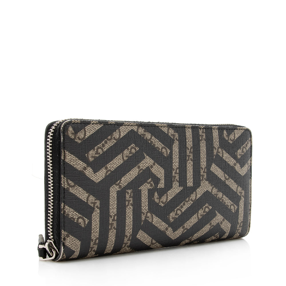 Gucci Gucci Supreme Caleido Zip Wallet (SHF-16037)