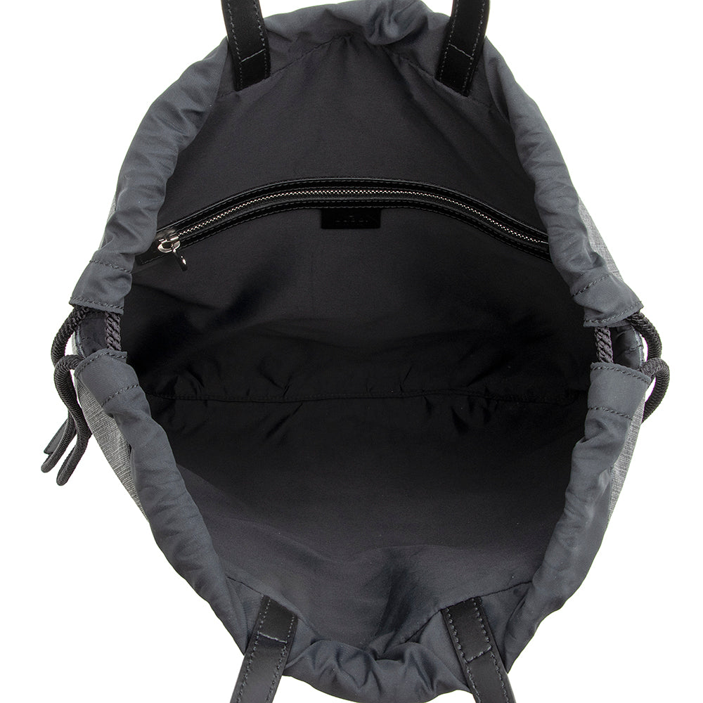 Gucci GG Supreme Canvas Drawstring Backpack (SHF-21965)