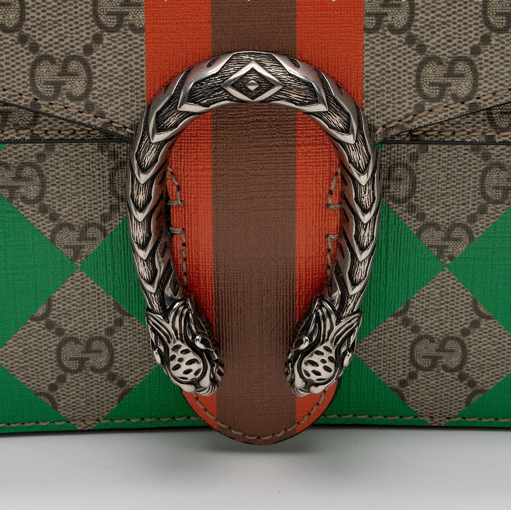 Gucci GG Supreme Centum Dionysus Medium Shoulder Bag