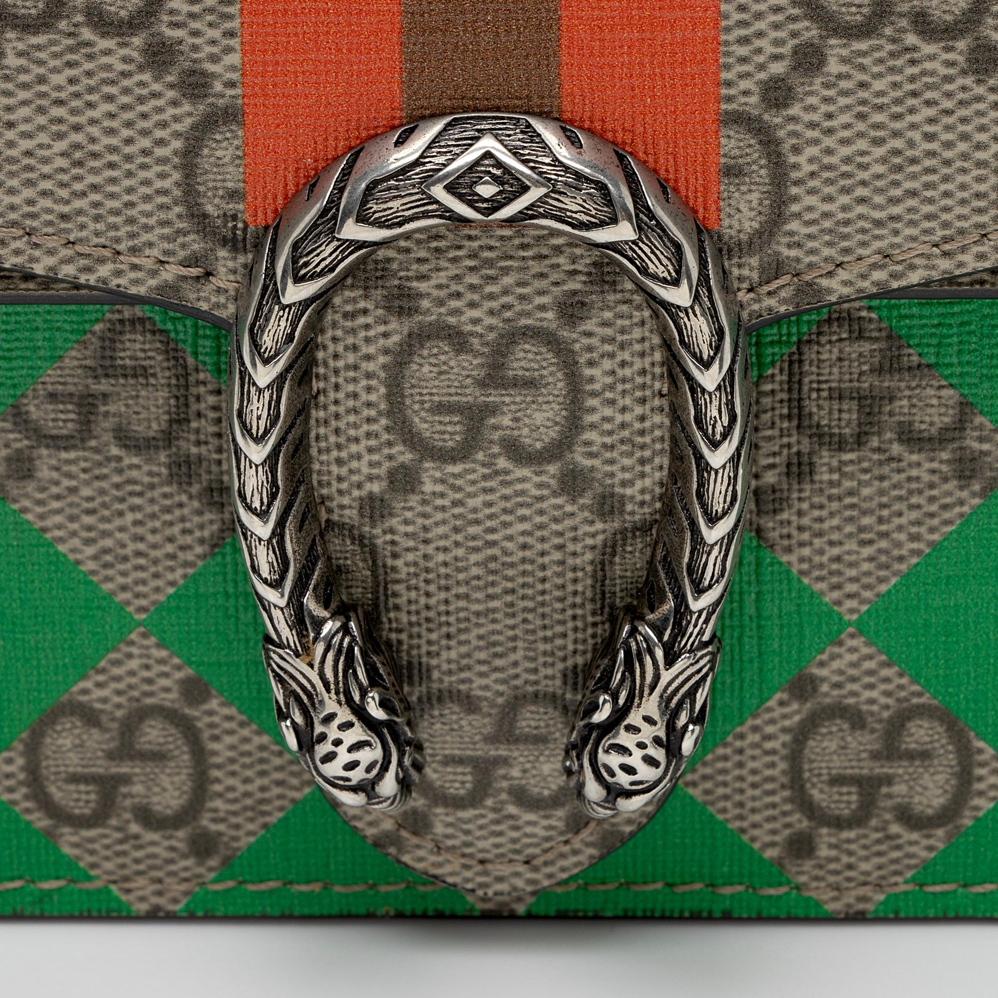 Gucci GG Supreme Centum Dionysus Super Mini Bag (SHF-nCrSGn)