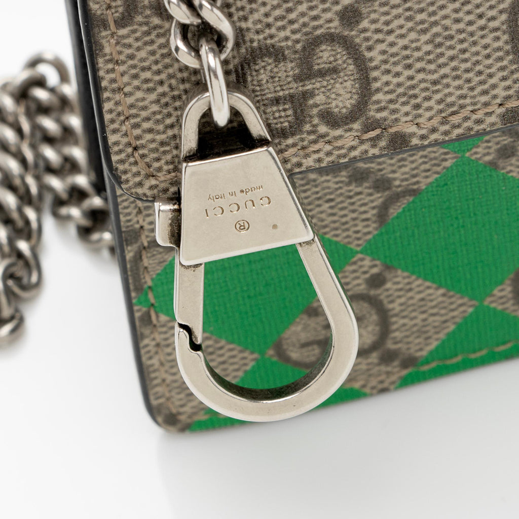 Gucci GG Supreme Centum Dionysus Super Mini Bag (SHF-nCrSGn)