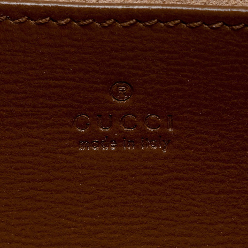 Gucci GG Supreme Chain Horsebit 1955 Small Shoulder Bag
