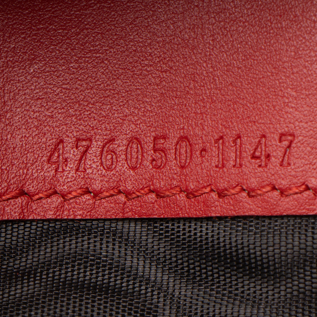 Gucci GG Supreme Cherry Compact Wallet