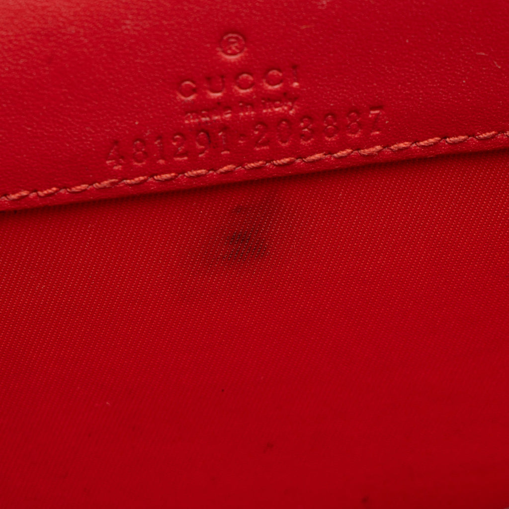Gucci GG Supreme Cherry Super Mini Bag (SHF-AkMdKn)
