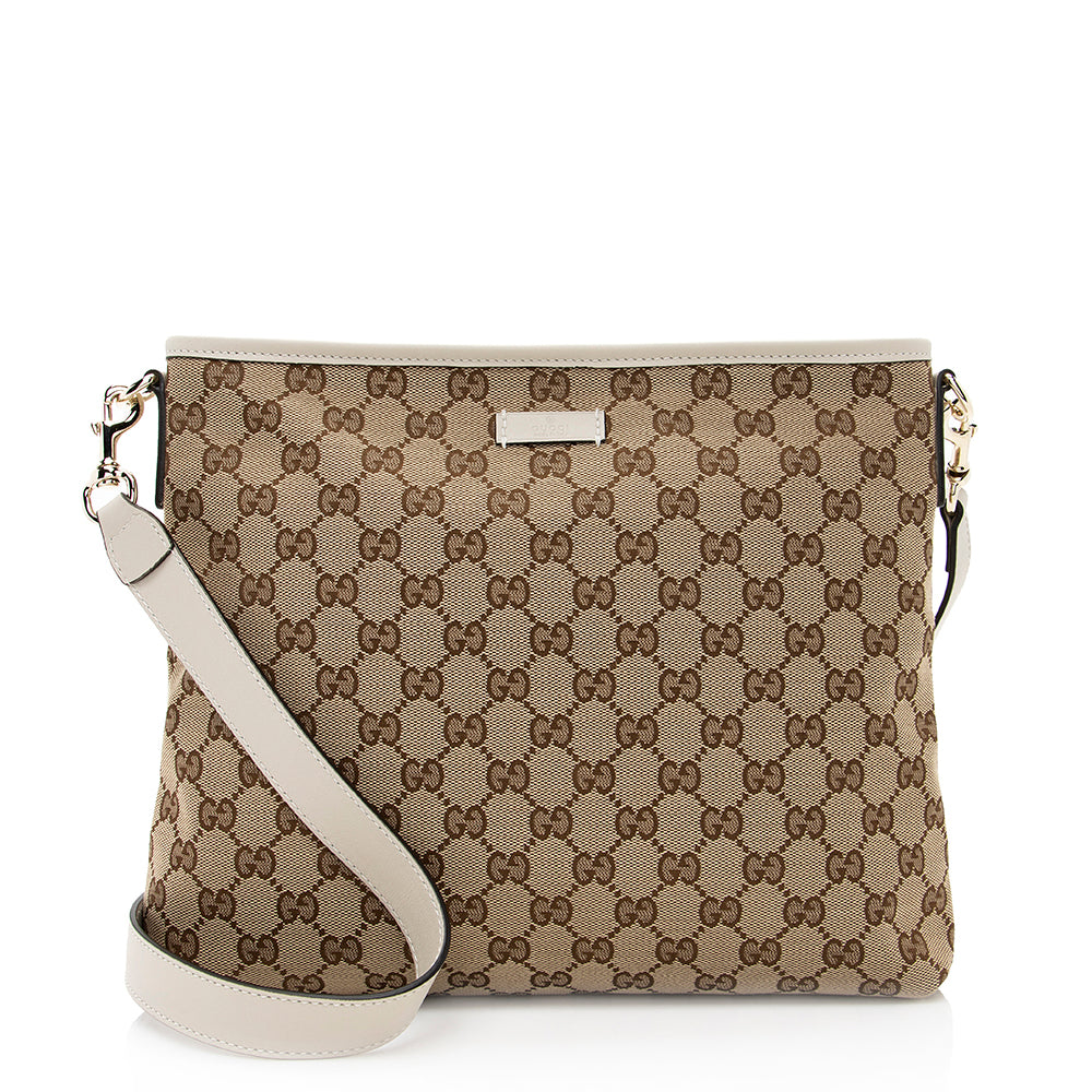 Gucci Gucci Supreme Classic Flat Medium Messenger Bag (SHF-19983)
