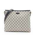 Gucci GG Supreme Classic Flat Medium Messenger Bag (SHF-23363)