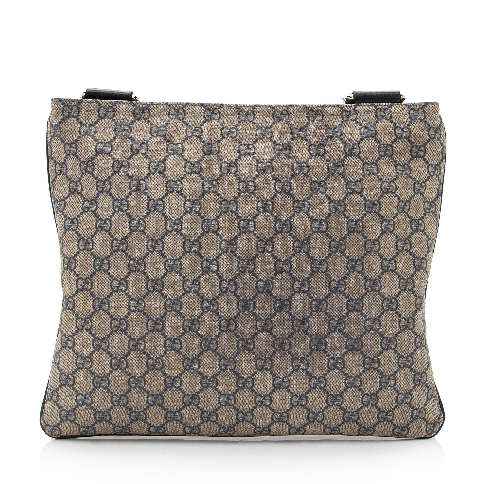 Gucci GG Supreme Classic Flat Medium Messenger Bag (SHF-rHNsr9)