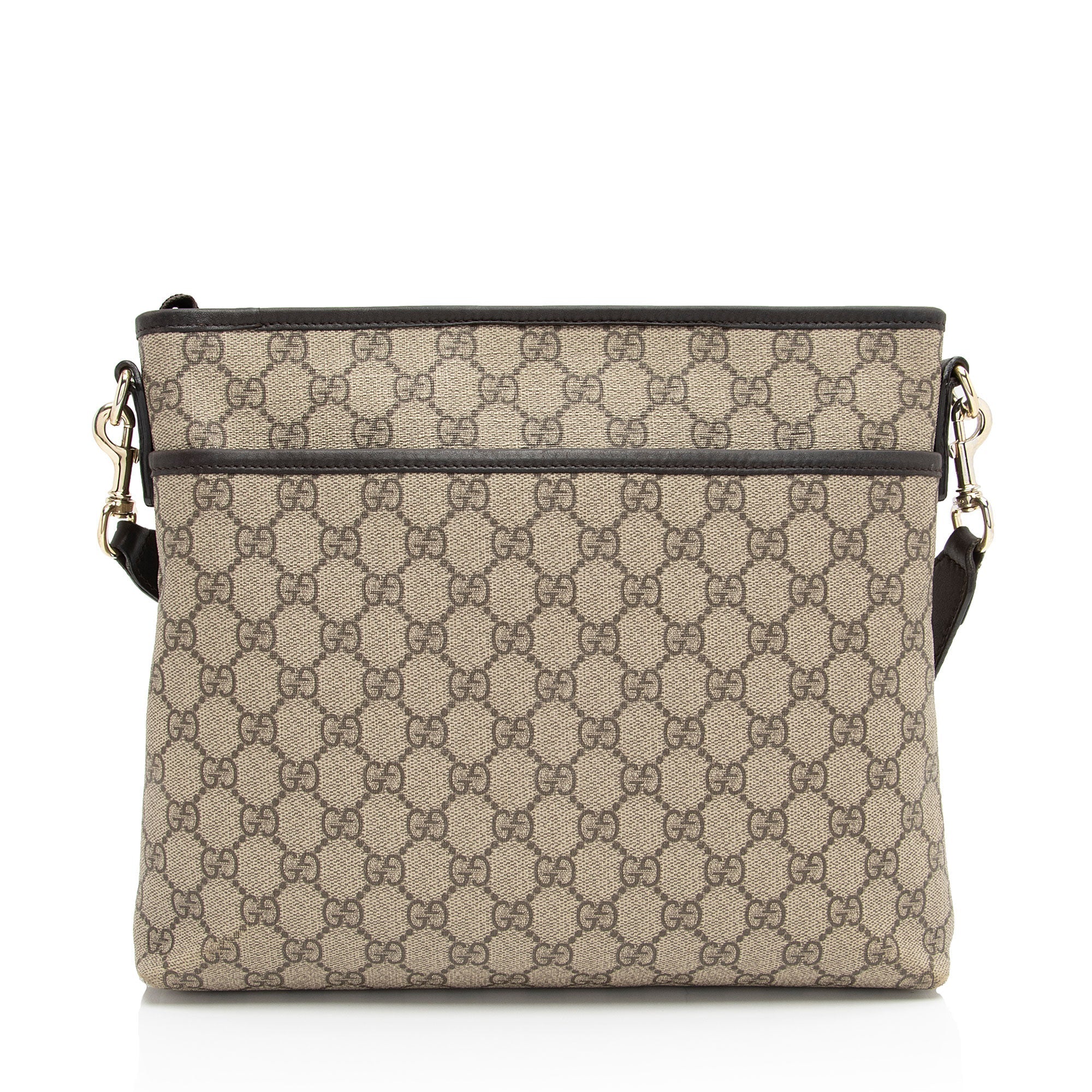 Gucci GG Supreme Classic Flat Medium Messenger (SHF-YZjiF7)