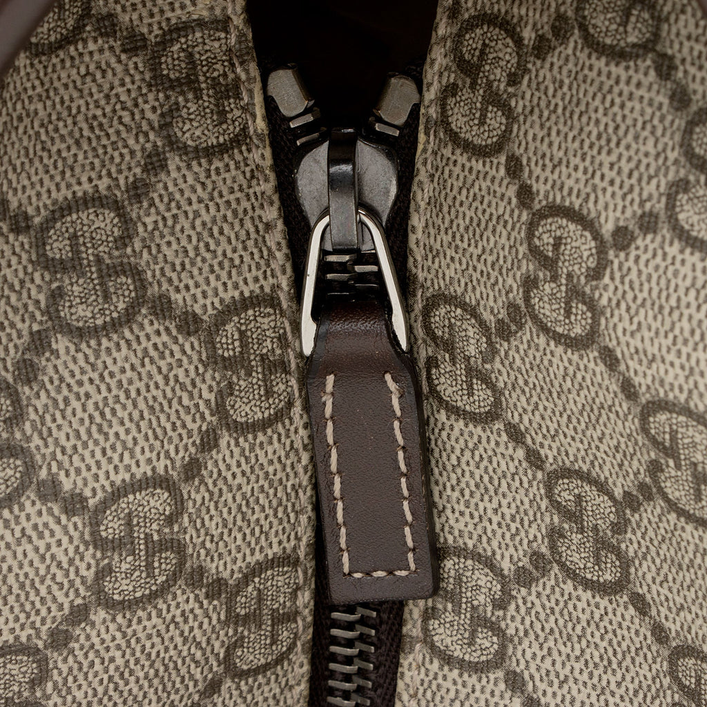 Gucci GG Supreme Classic Large Zip Tote