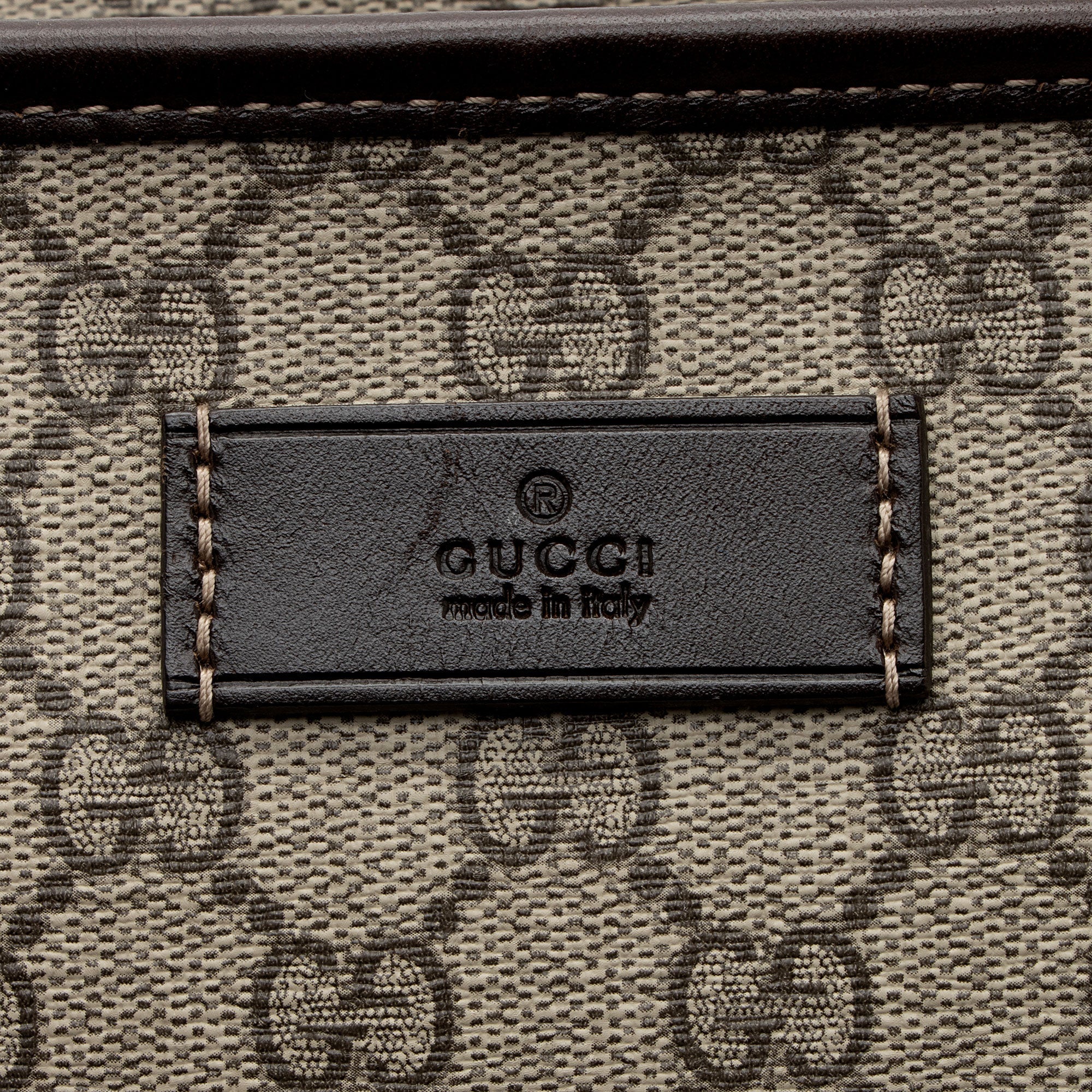 Gucci GG Supreme Classic Large Zip Tote