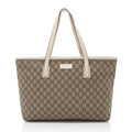 Gucci GG Supreme Classic Medium Zip Tote