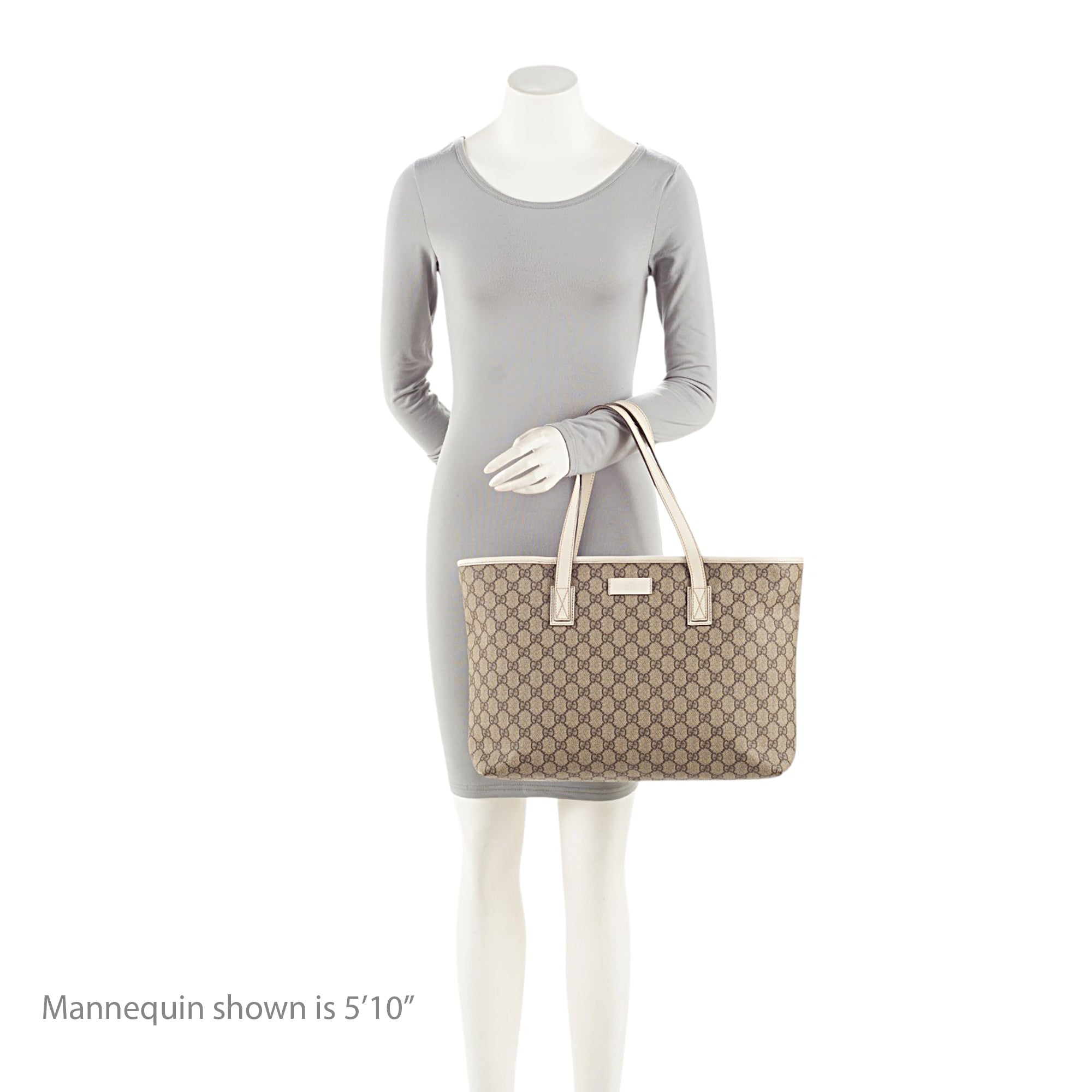Gucci GG Supreme Classic Medium Zip Tote