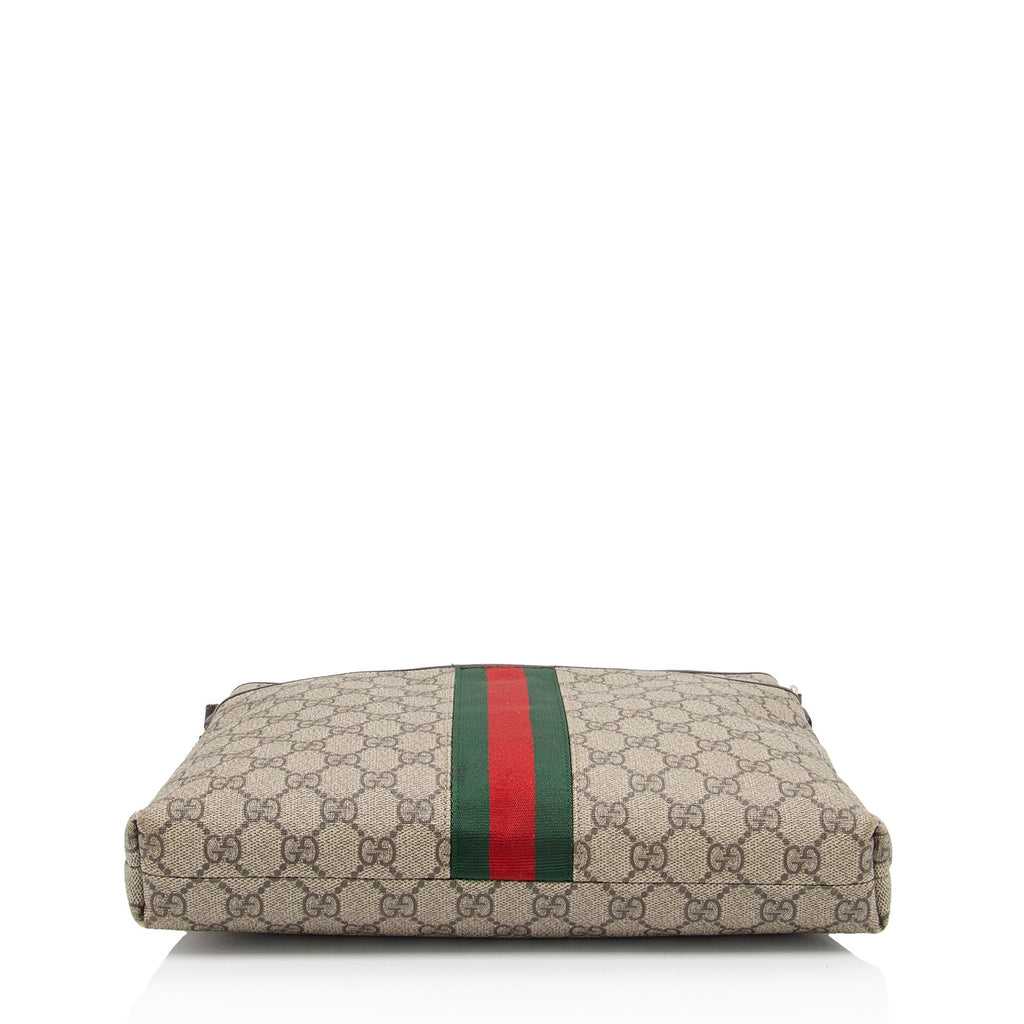 Gucci GG Supreme Classic Web Messenger (SHF-LN0YPY)