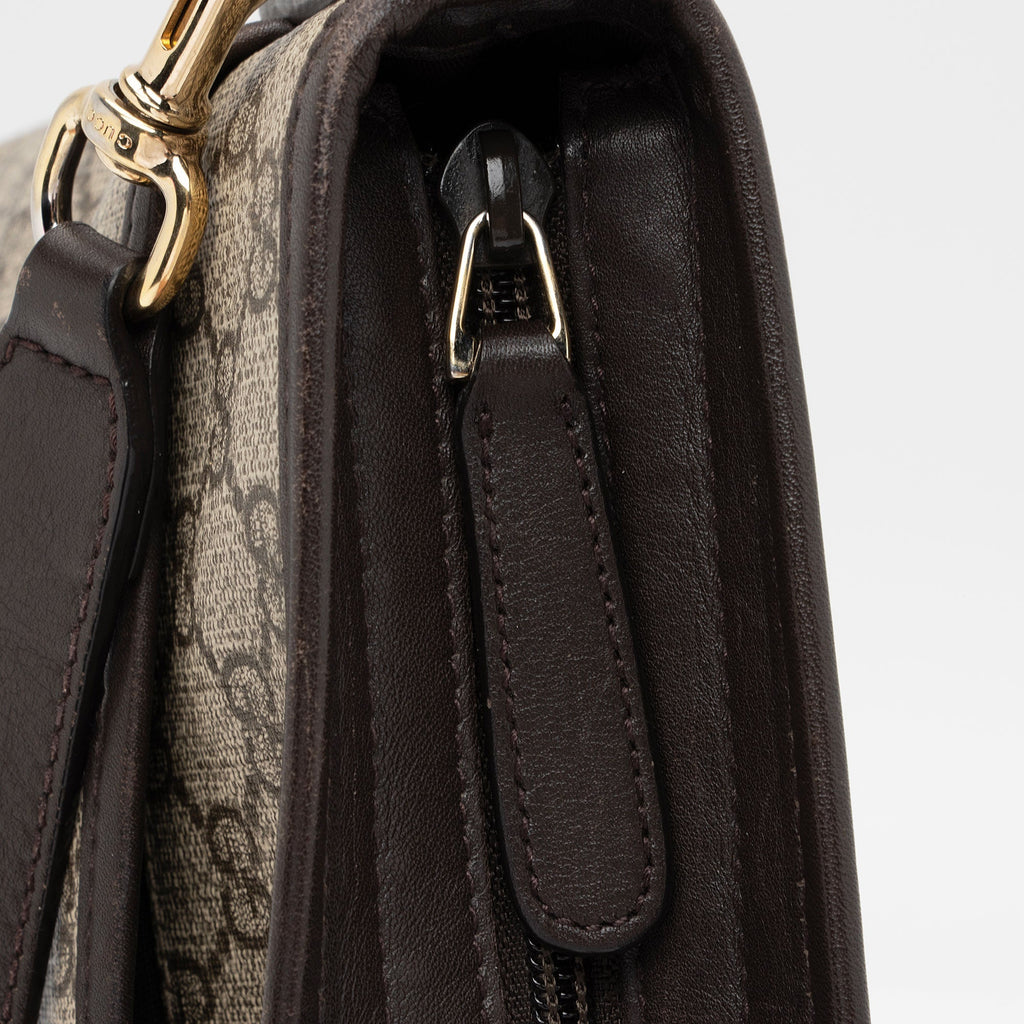 Gucci GG Supreme Classic Web Messenger (SHF-LN0YPY)