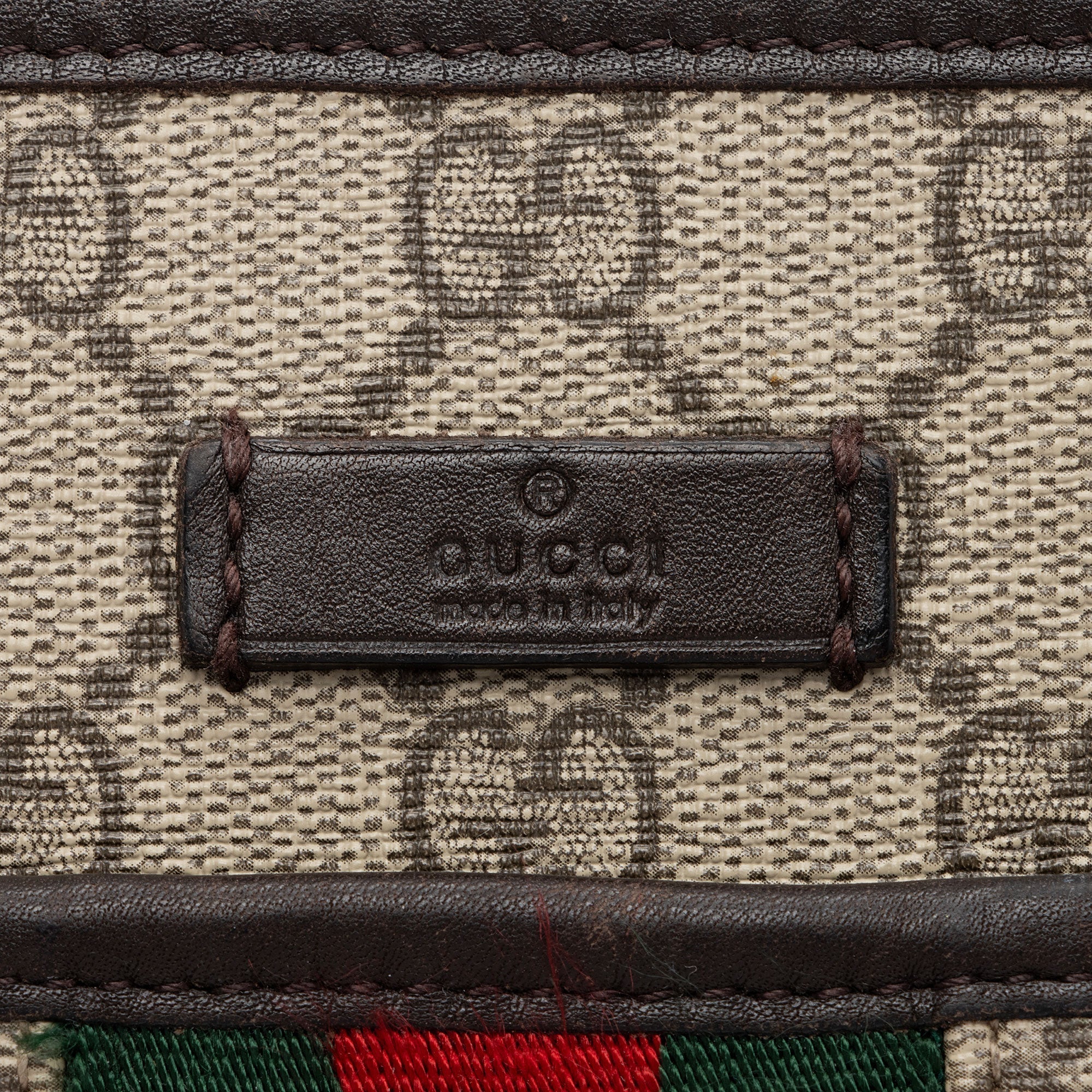Gucci GG Supreme Classic Web Messenger (SHF-LN0YPY)