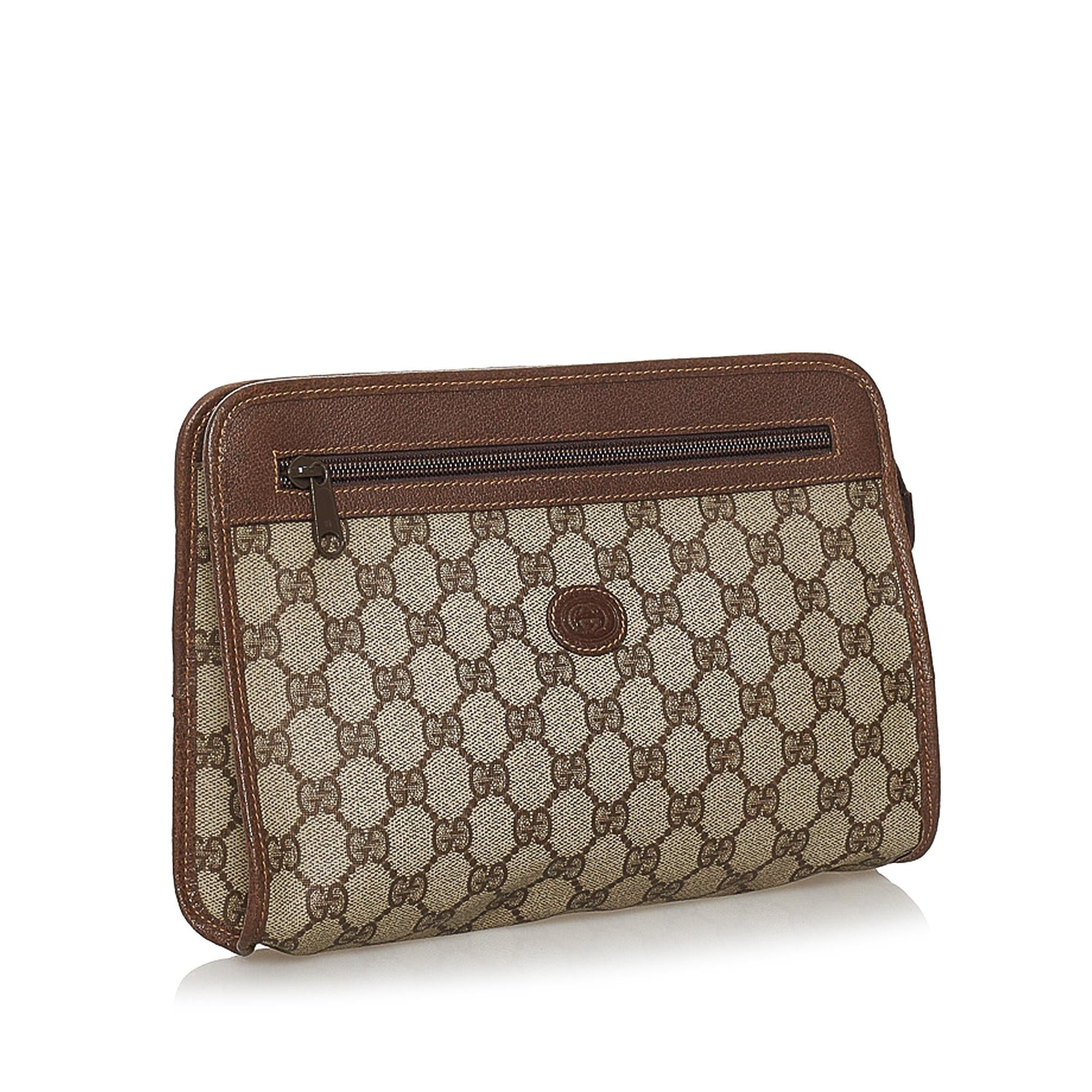 Gucci Gucci Supreme Clutch Bag (SHG-32201)