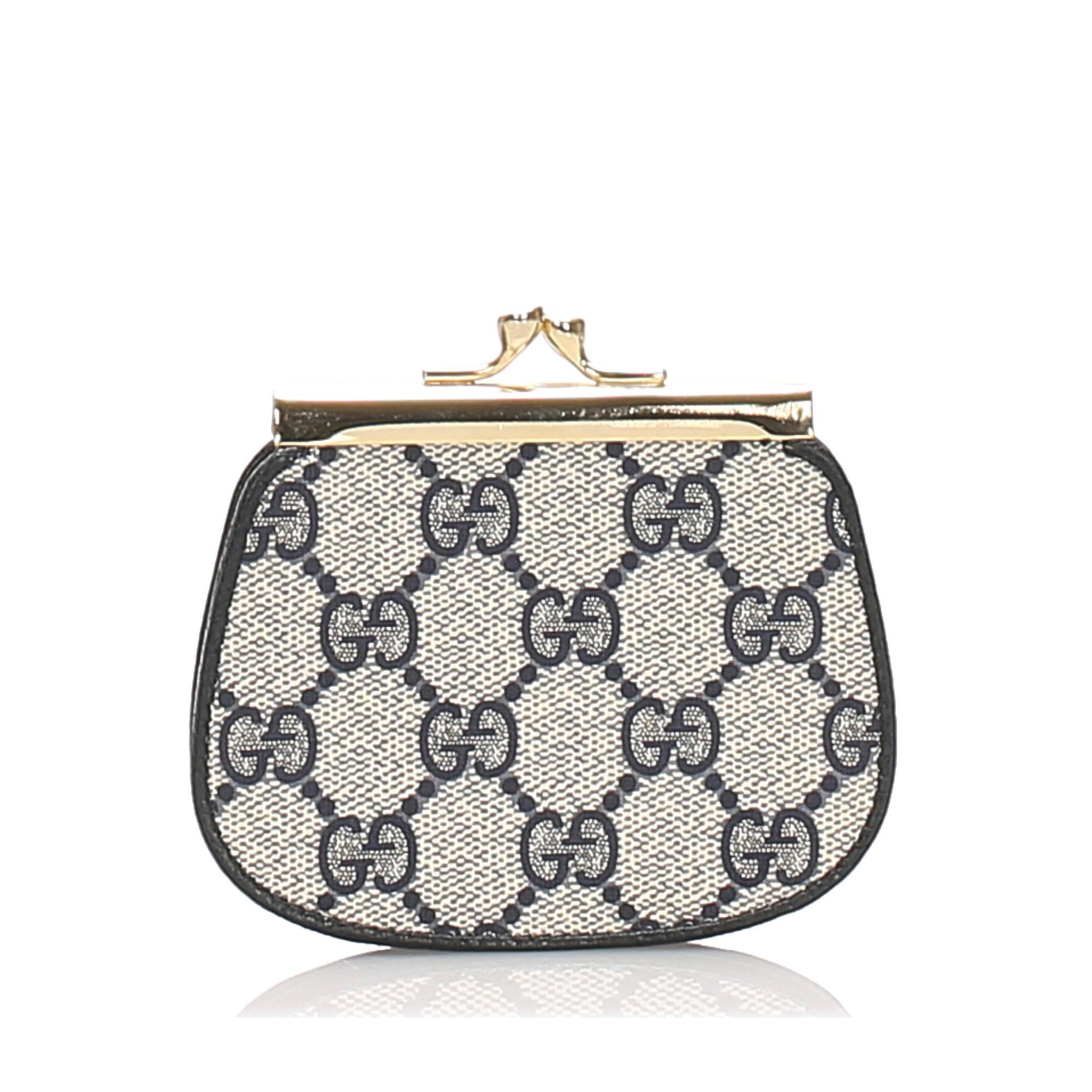 Gucci Gucci Supreme Coin Pouch (SHG-22426)