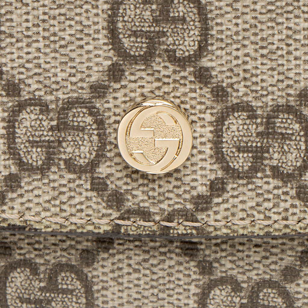 Gucci GG Supreme Continental Flap Wallet (SHF-J4rYyN)