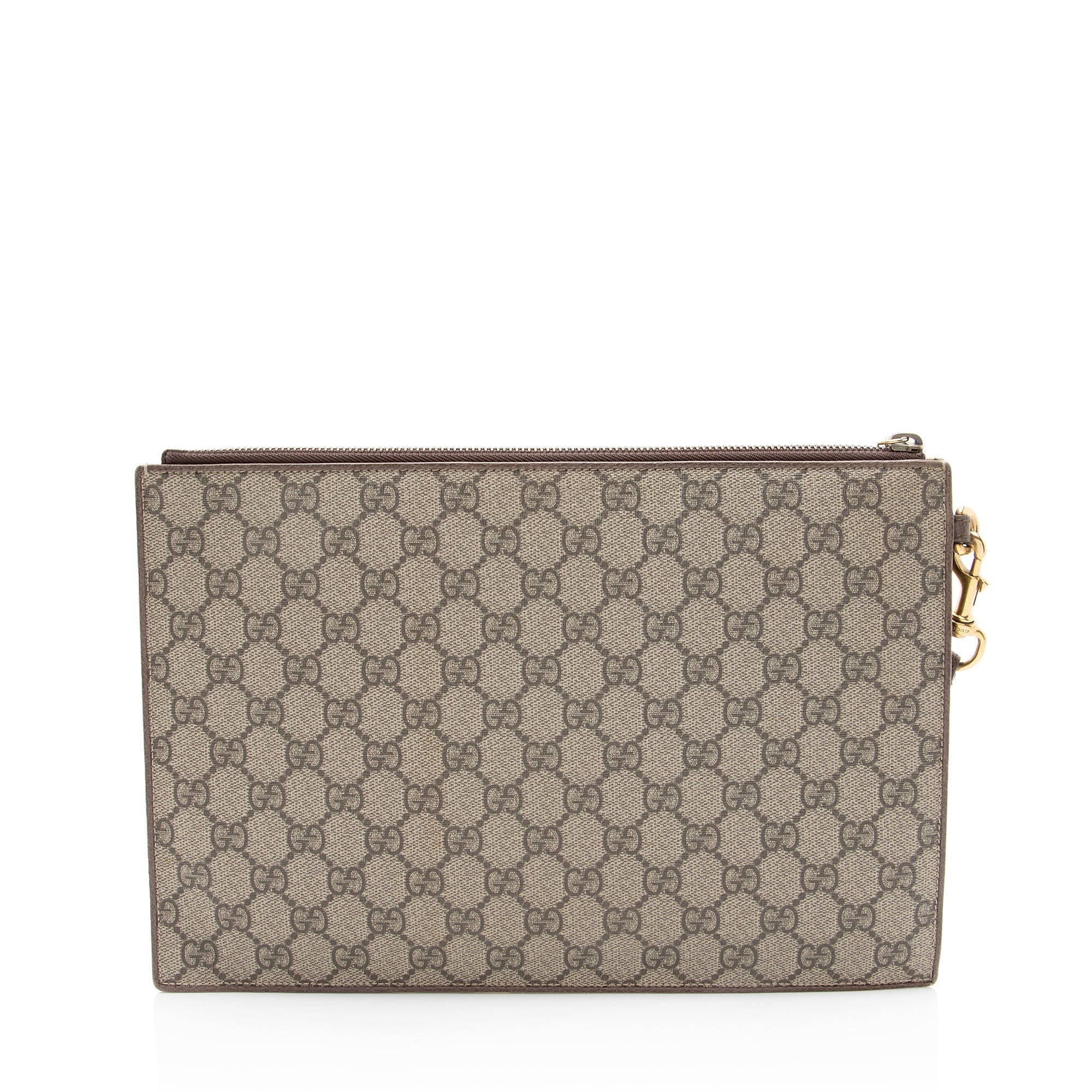 Gucci GG Supreme Courrier Clutch