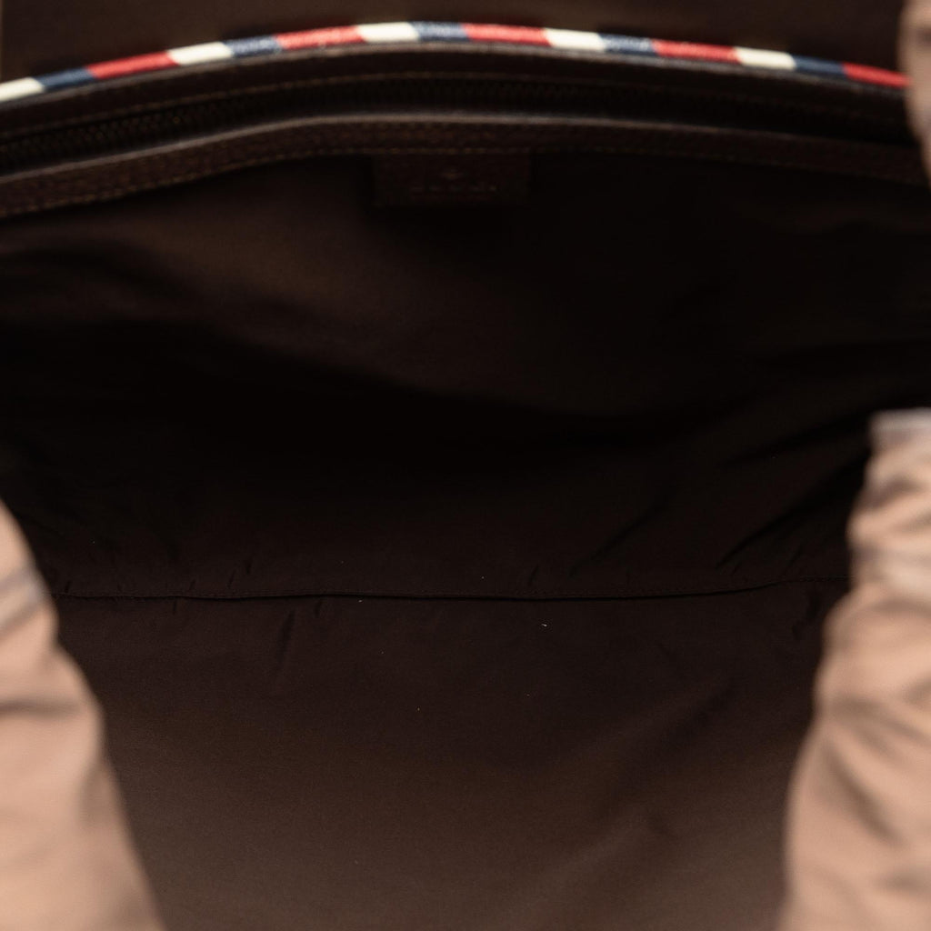 Gucci GG Supreme Courrier Drawstring Backpack (SHG-qBcRPL)