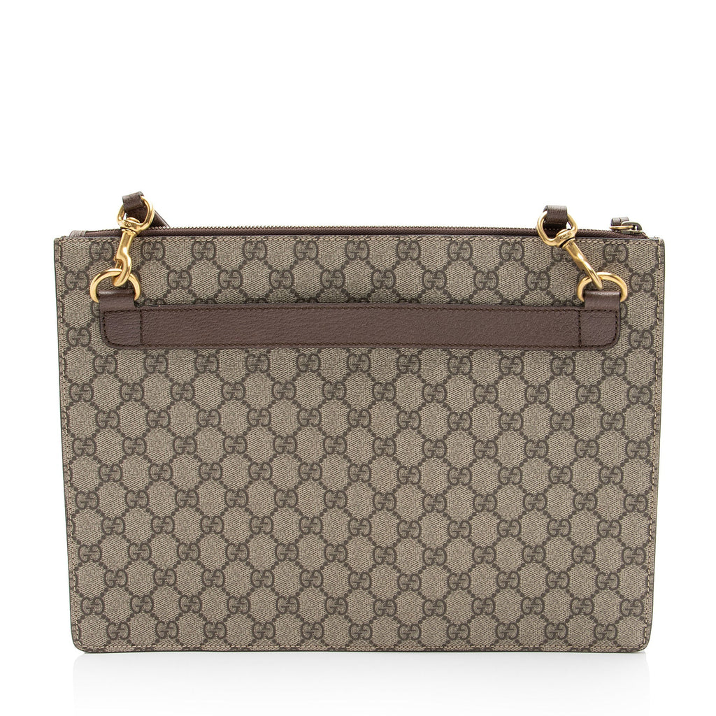 Gucci GG Supreme Courrier Flat MessLBger