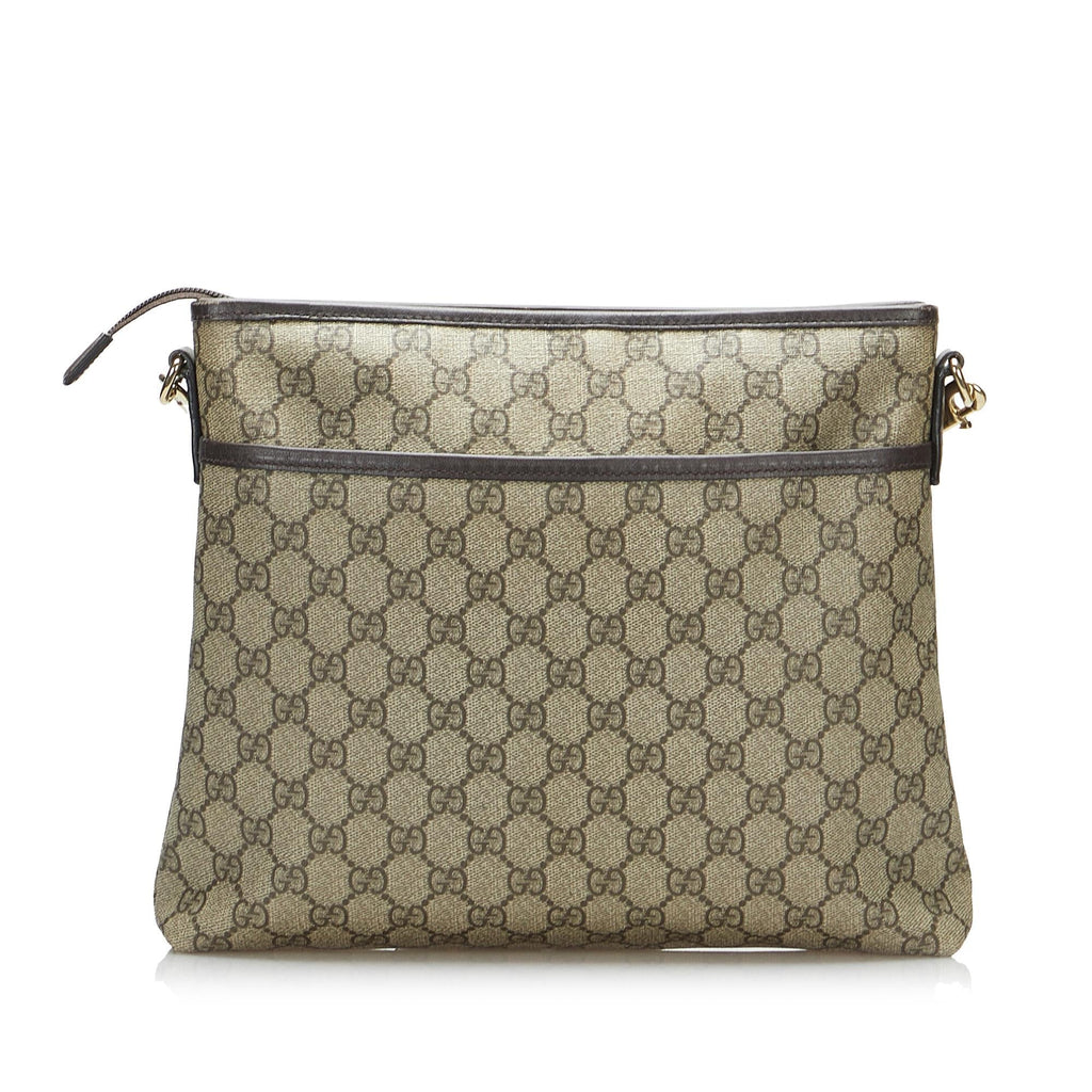 Gucci GG Supreme Crossbody Bag (SHG-huMVBD)