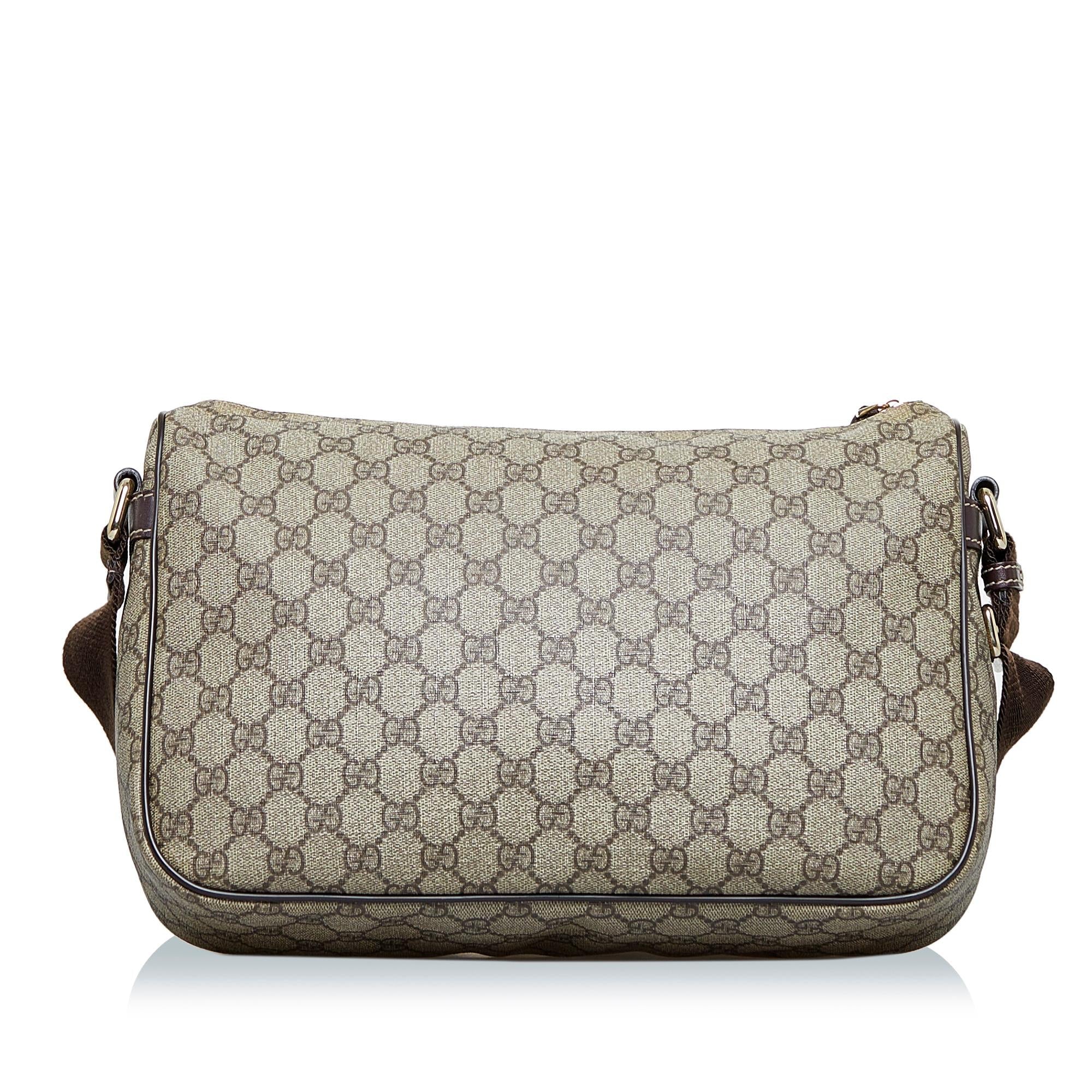 Gucci GG Supreme Crossbody Bag (SHG-lYNew 1:1 Repq)