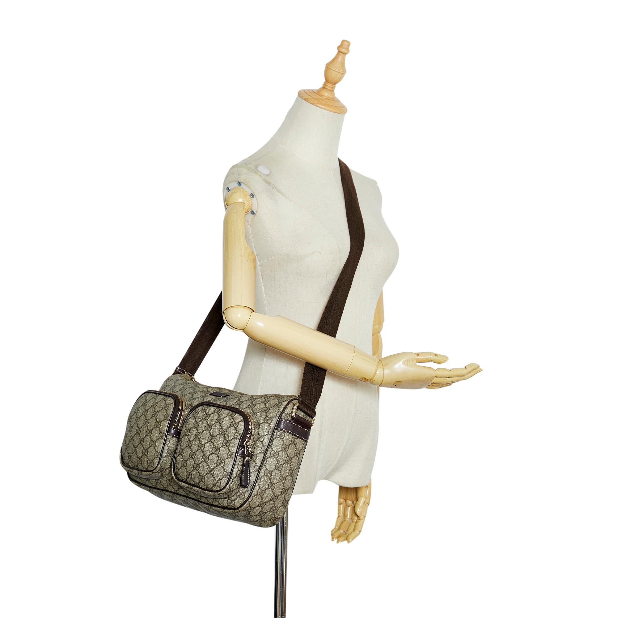 Gucci GG Supreme Crossbody Bag (SHG-lYNew 1:1 Repq)
