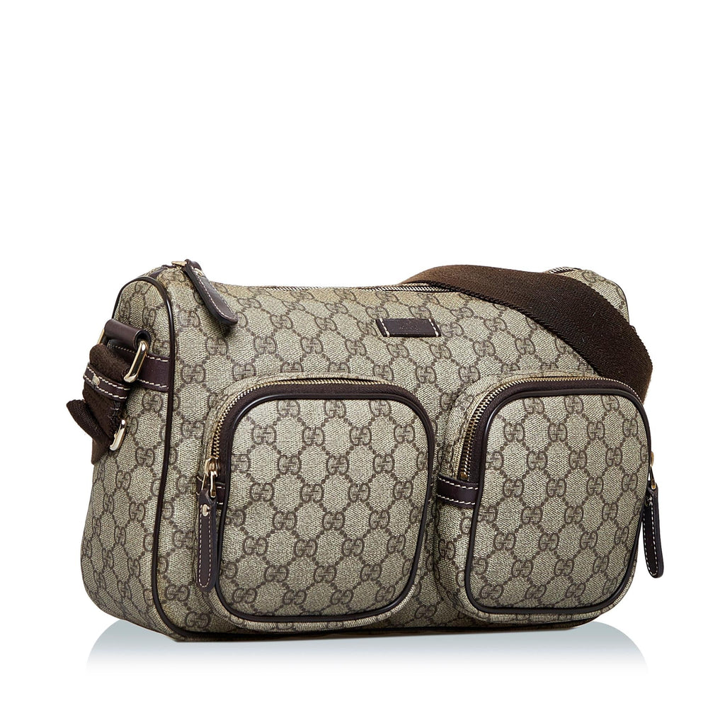 Gucci GG Supreme Crossbody Bag (SHG-lYNew 1:1 Repq)