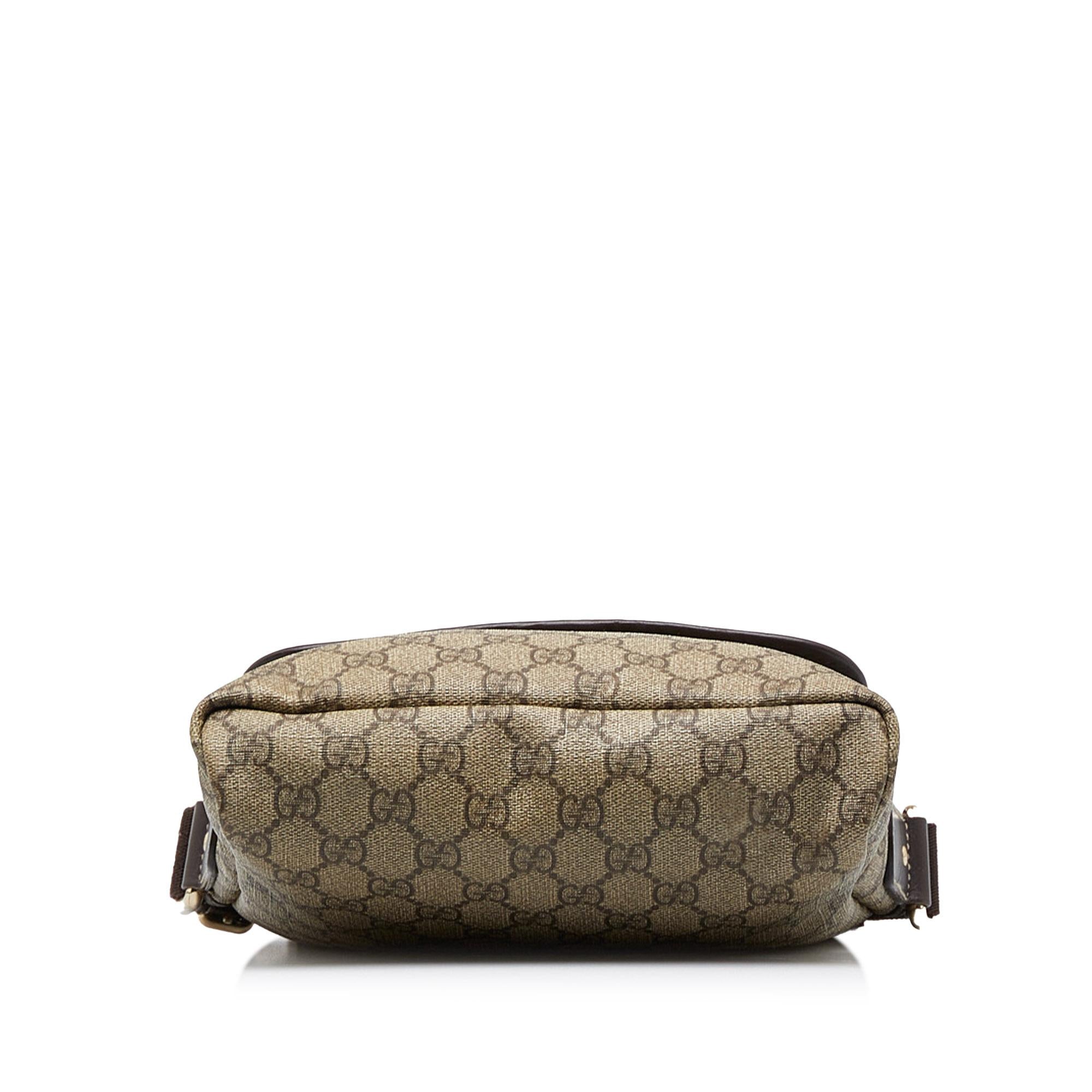 Gucci GG Supreme Crossbody Bag (SHG-Eqc1KN)