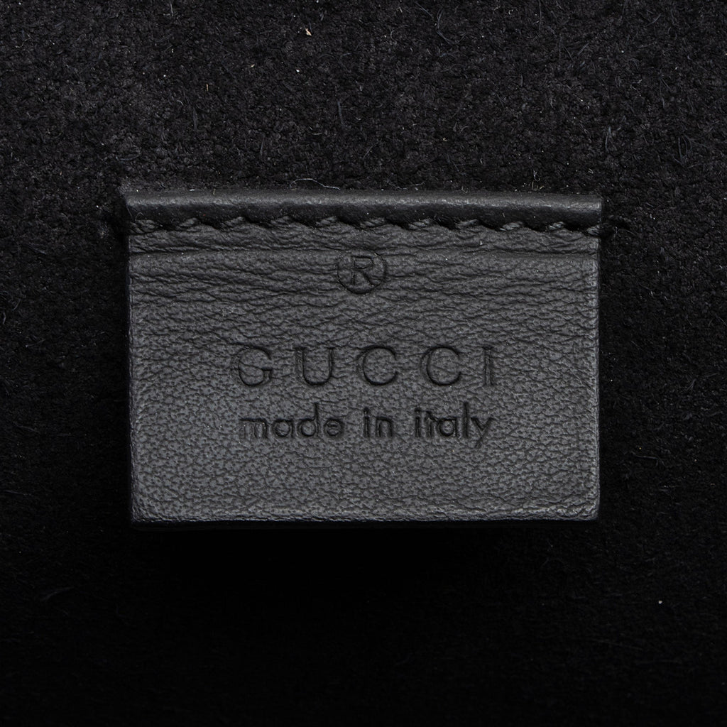 Gucci GG Supreme Crystal Studded Dionysus Medium Shoulder Bag