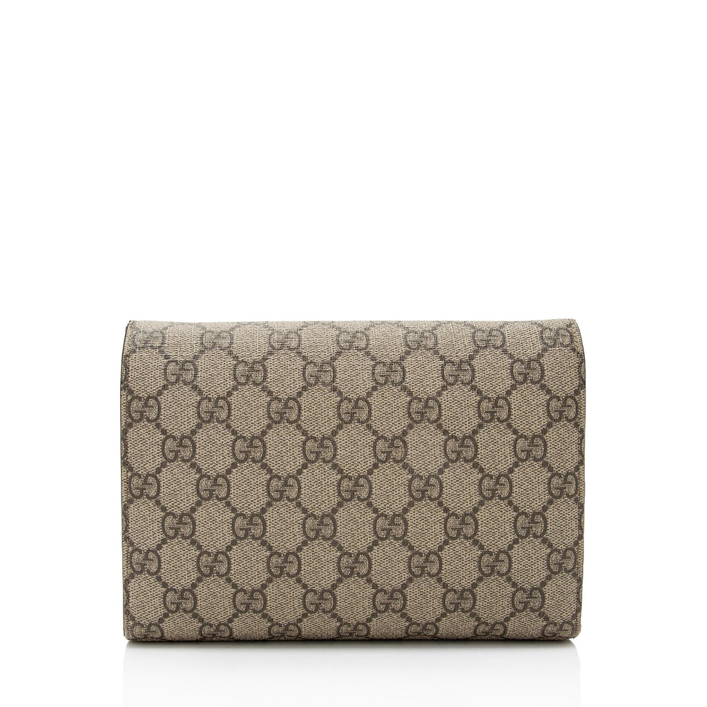 Gucci GG Supreme Dionysus Chain Wallet (SHF-xzCk0E)