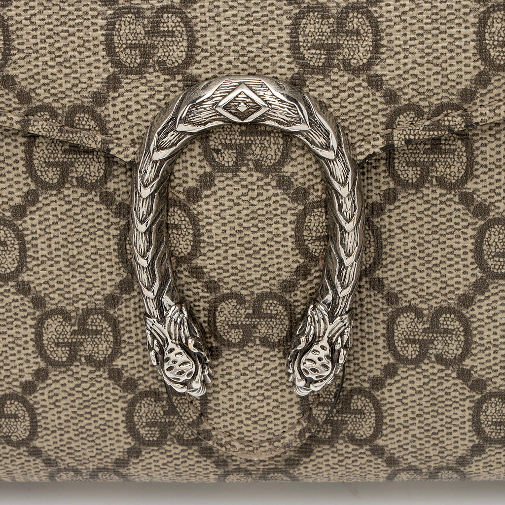 Gucci GG Supreme Dionysus Chain Wallet (SHF-xzCk0E)