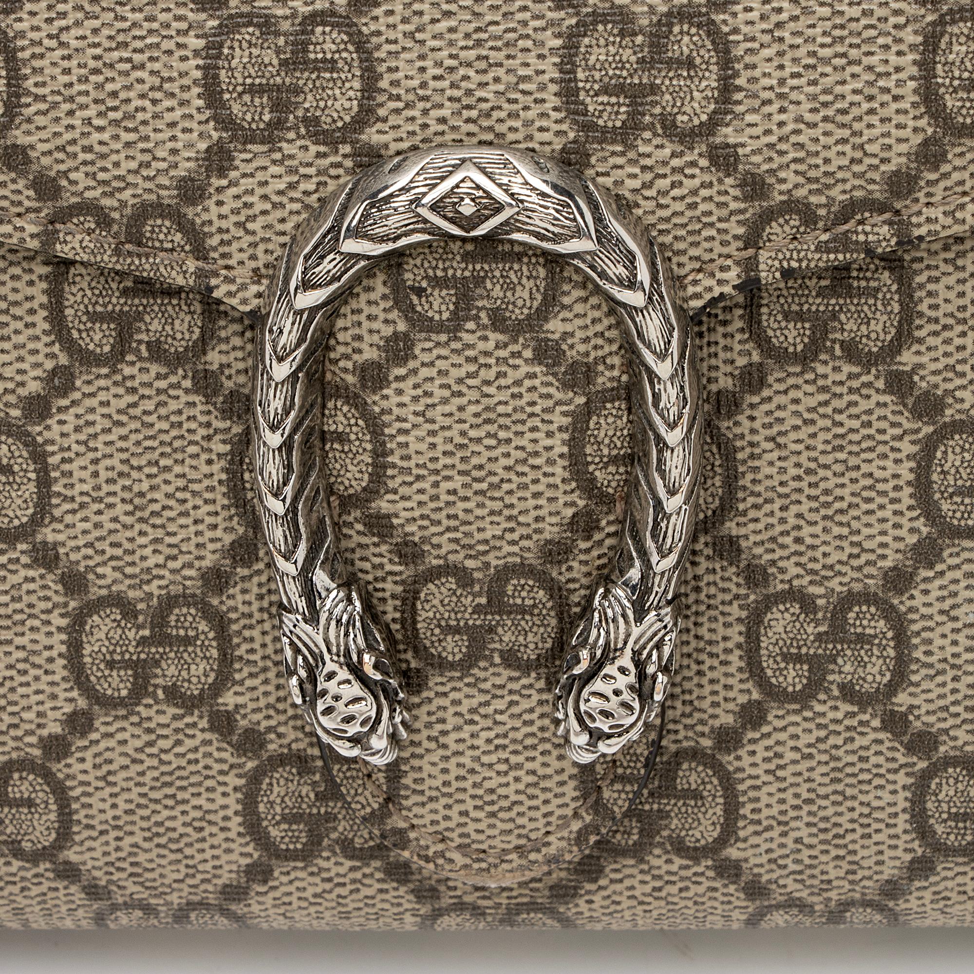 Gucci GG Supreme Dionysus Chain Wallet (SHF-xzCk0E)