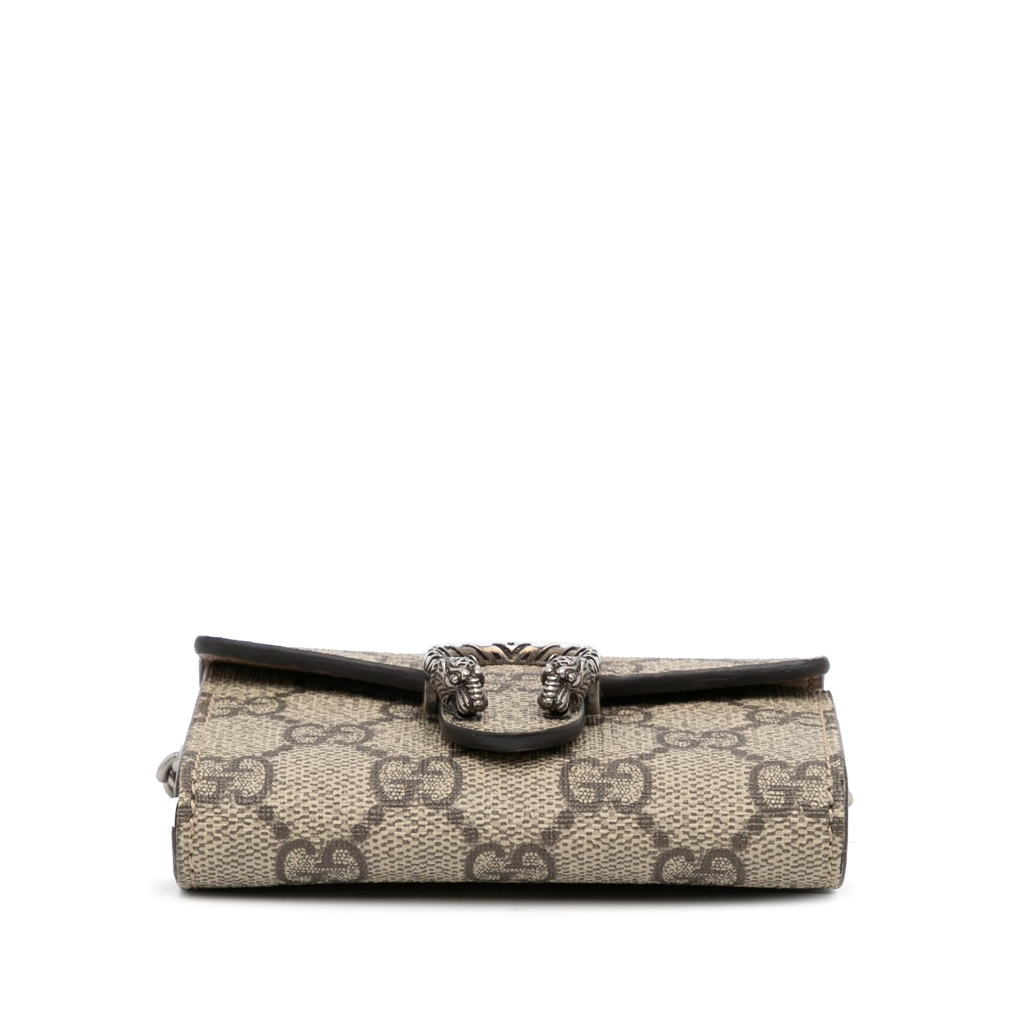 Gucci GG Supreme Dionysus Chain Wallet (SHG-Cj3gJO)