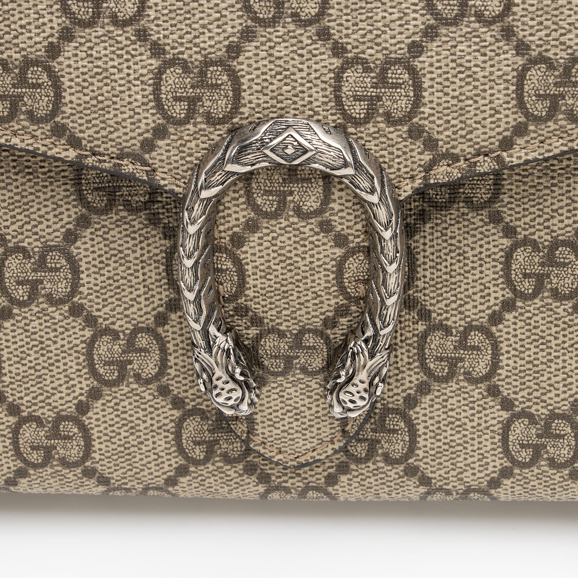 Gucci GG Supreme Dionysus Chain Wallet (SHF-YNAgZy)