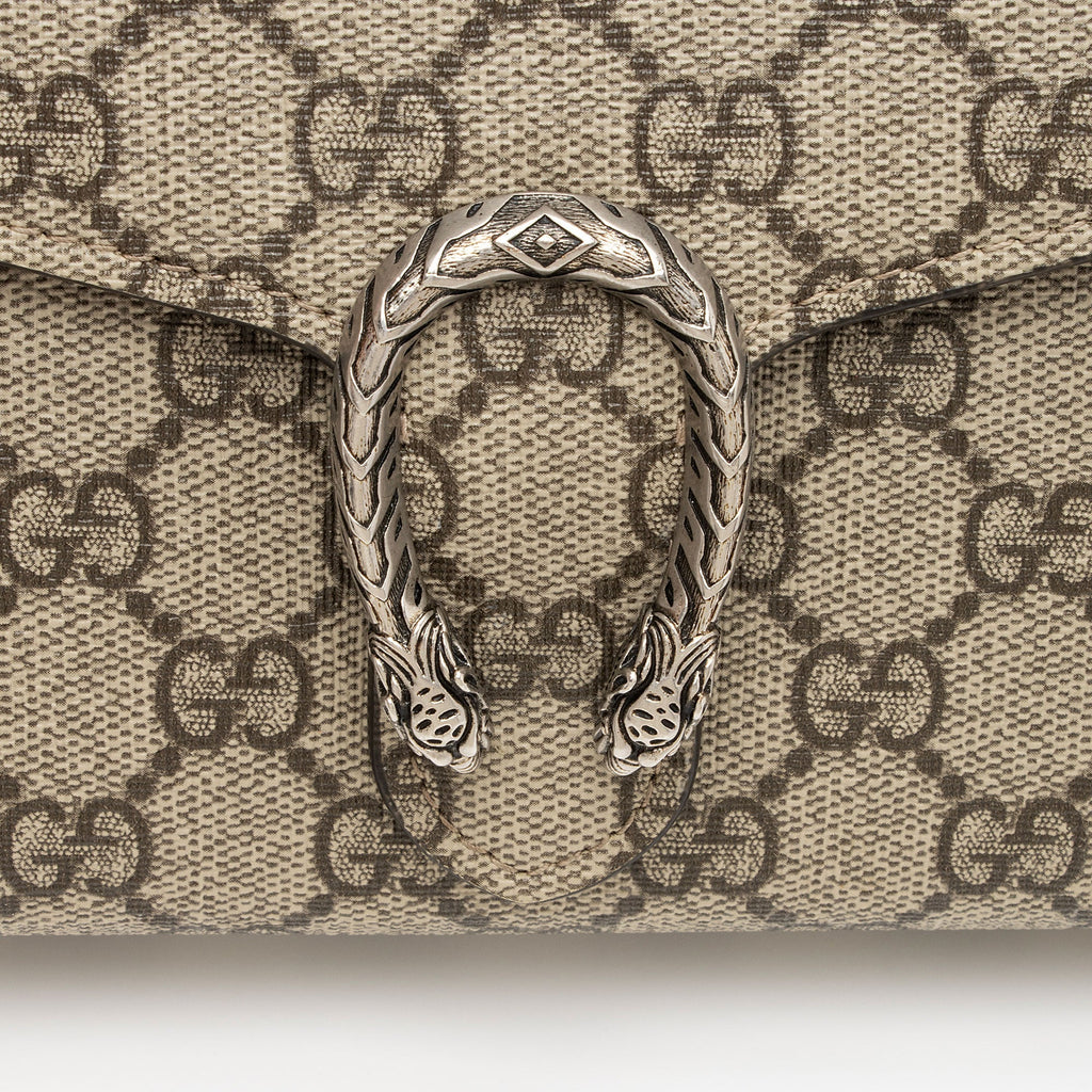 Gucci GG Supreme Dionysus Chain Wallet (SHF-fdF3Zv)