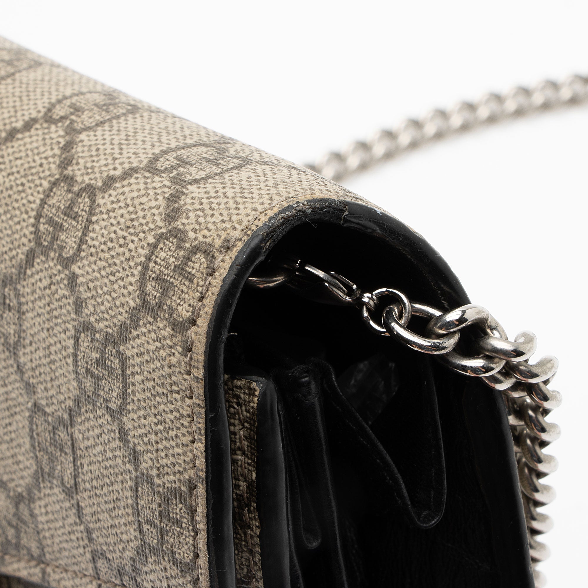Gucci GG Supreme Dionysus Chain Wallet