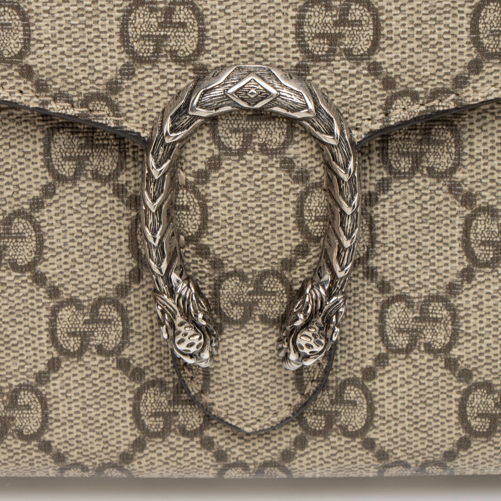 Gucci GG Supreme Dionysus Chain Wallet