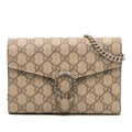 Gucci GG Supreme Dionysus Chain Wallet