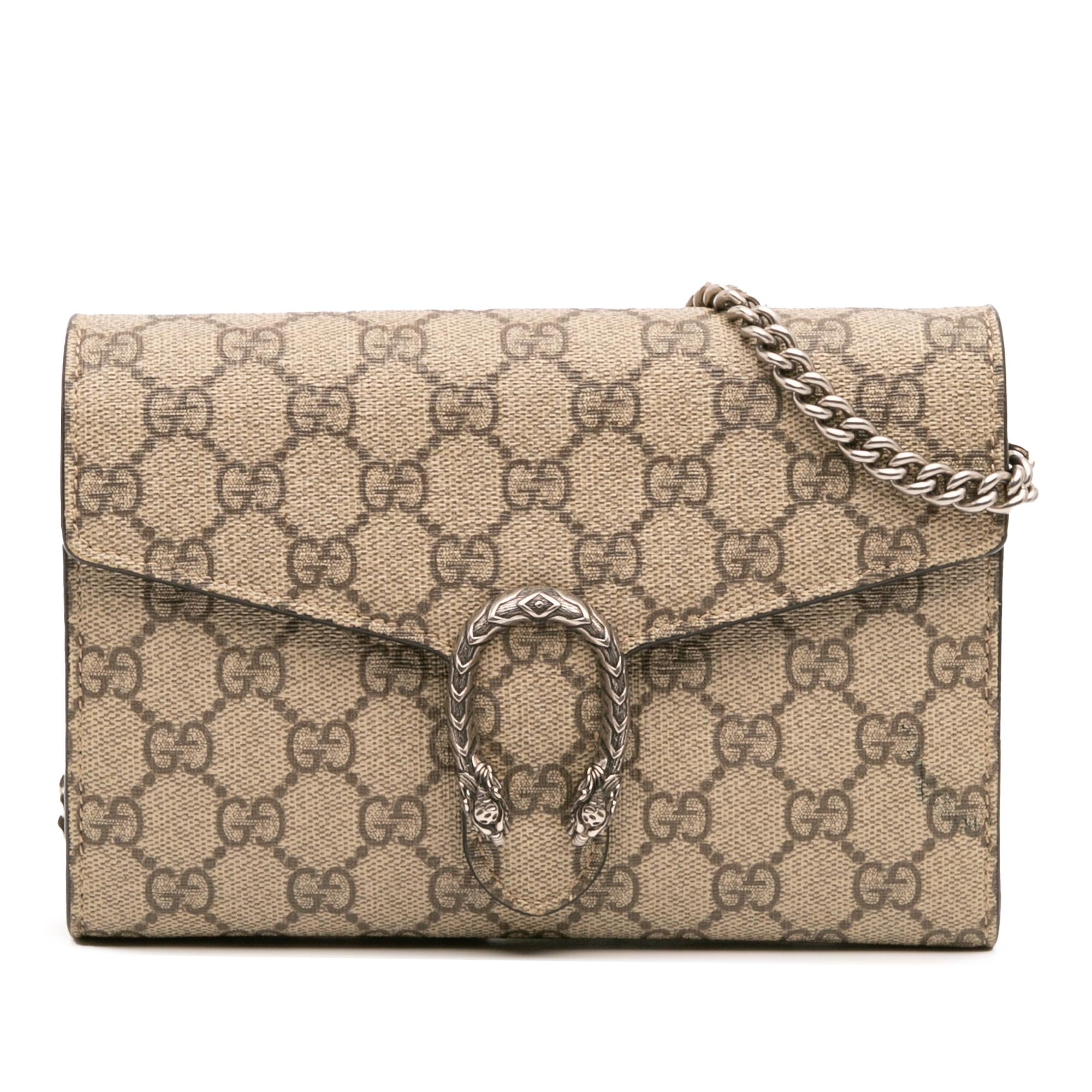 Gucci GG Supreme Dionysus Chain Wallet