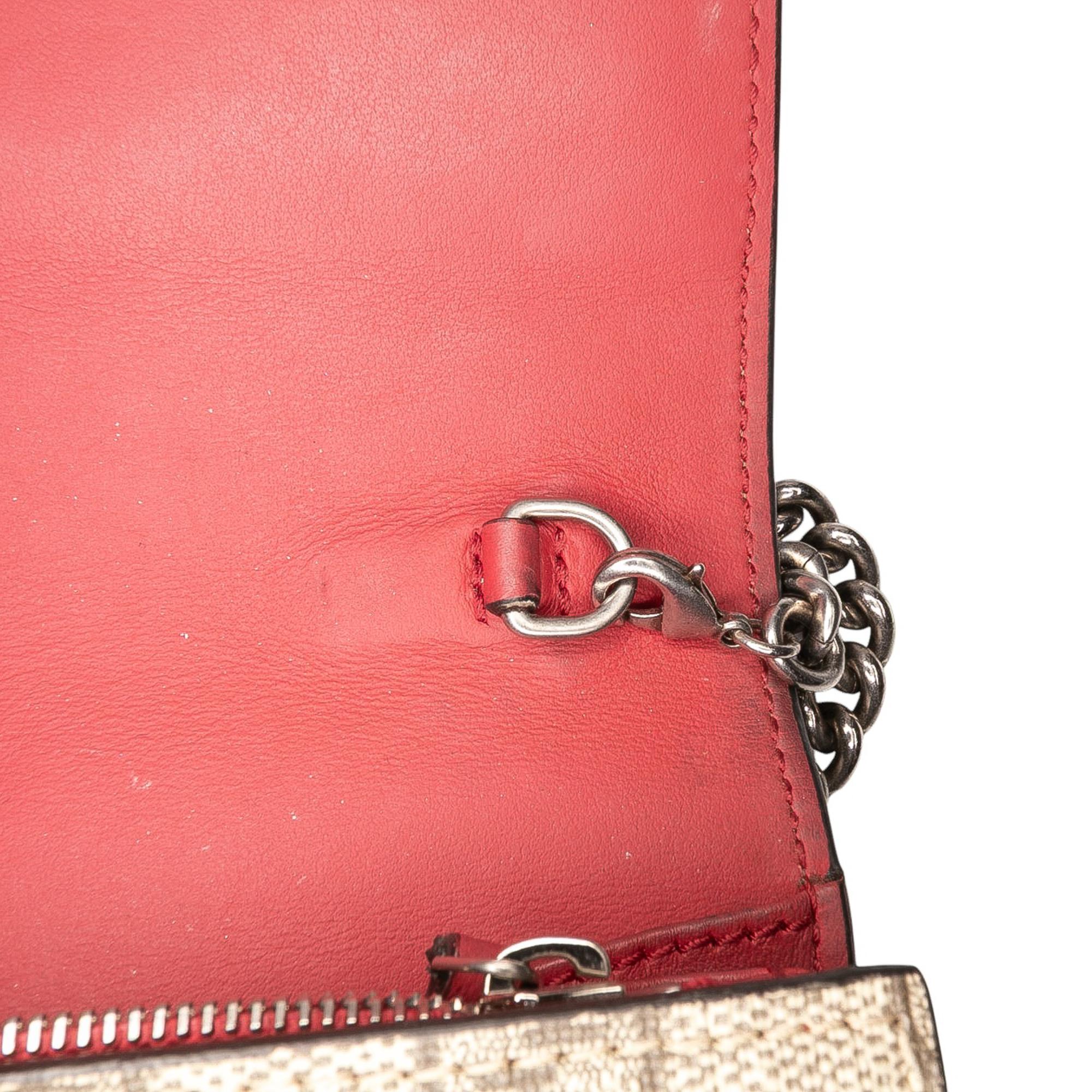 Gucci GG Supreme Dionysus Chain Wallet