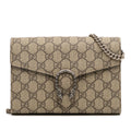 Gucci GG Supreme Dionysus Chain Wallet