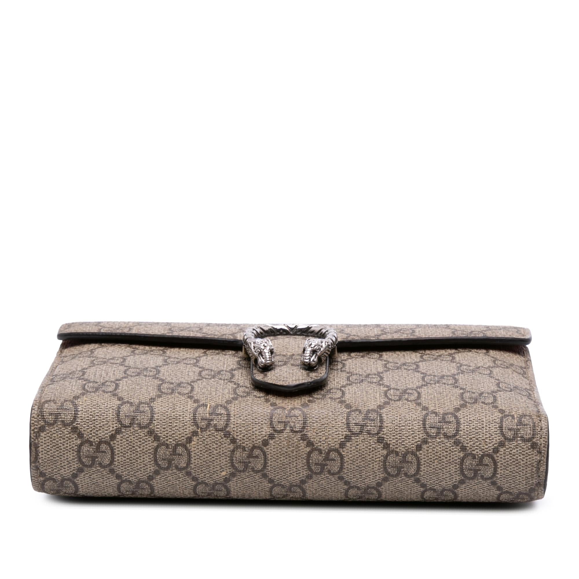 Gucci GG Supreme Dionysus Chain Wallet
