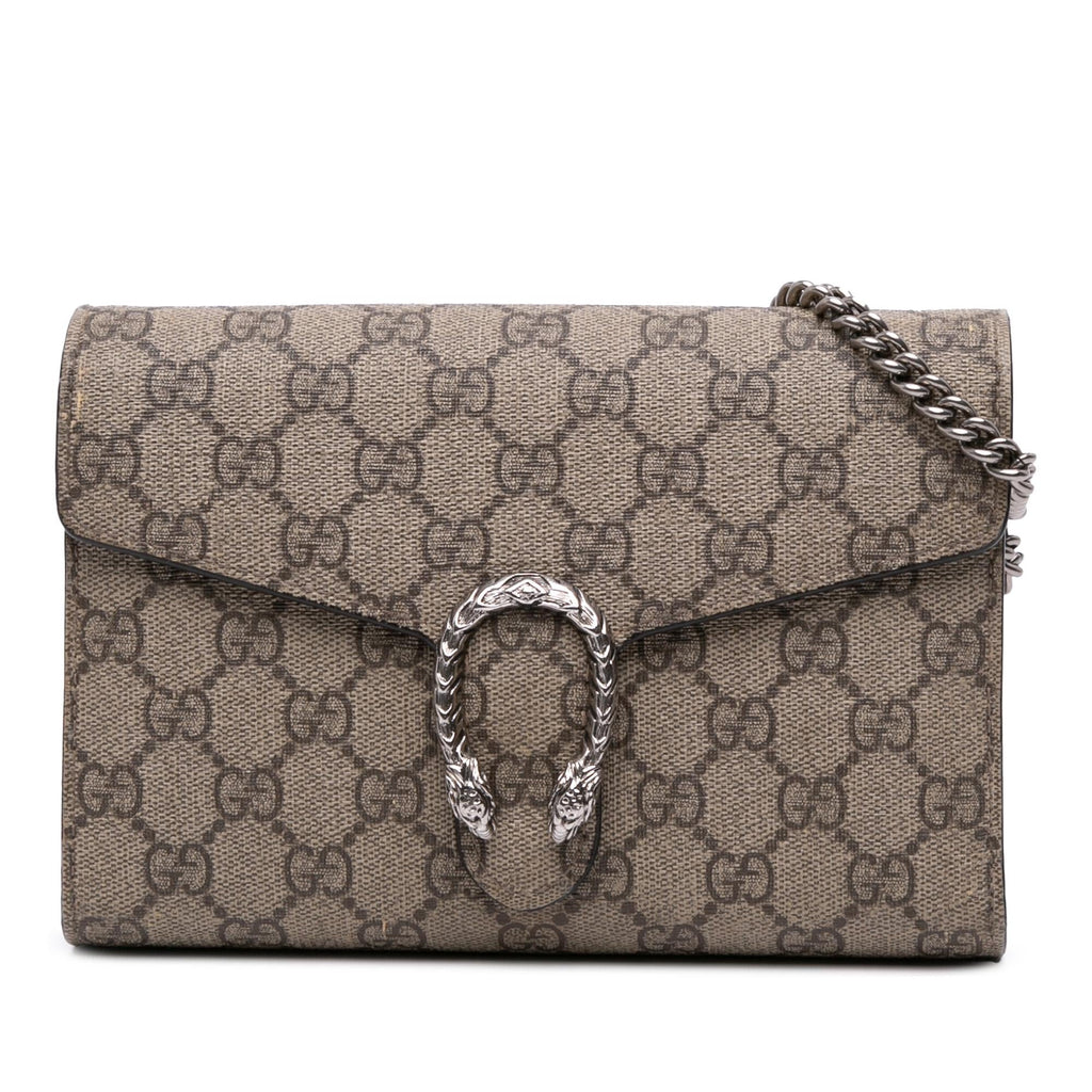 Gucci GG Supreme Dionysus Chain Wallet
