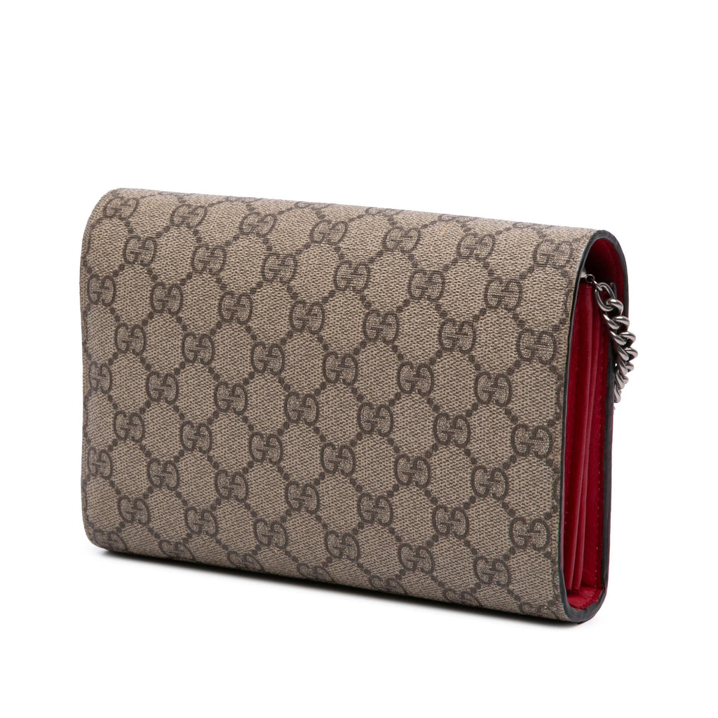 Gucci GG Supreme Dionysus Chain Wallet