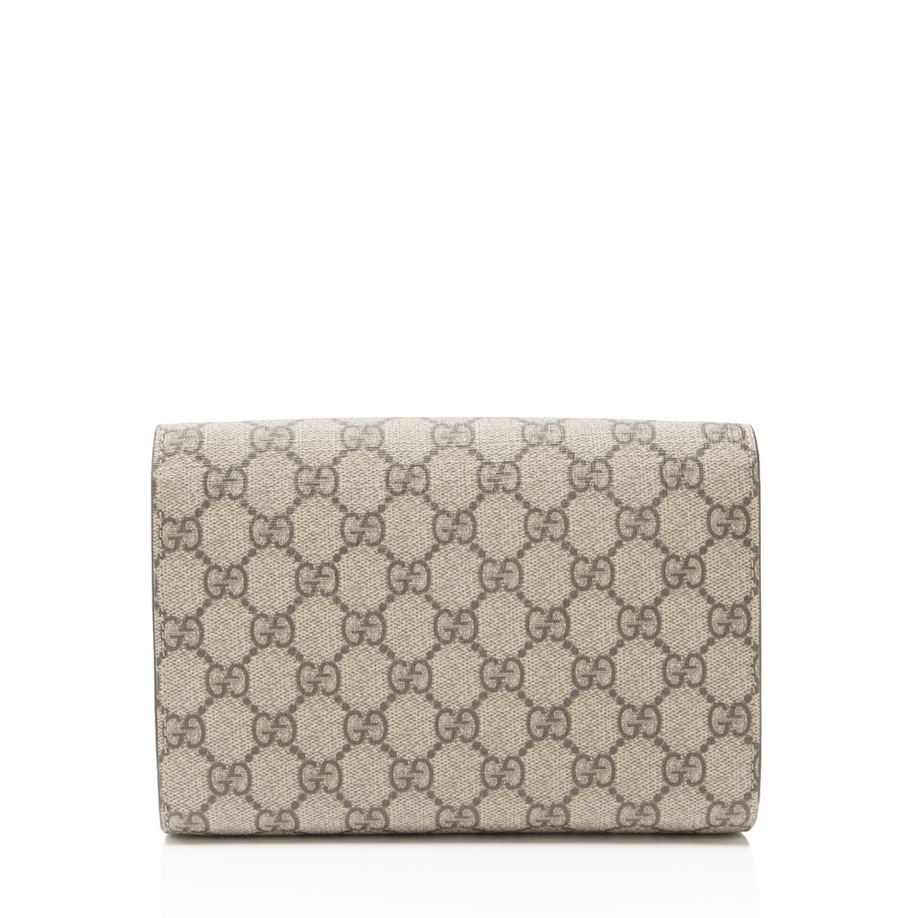 Gucci GG Supreme Dionysus Chain Wallet