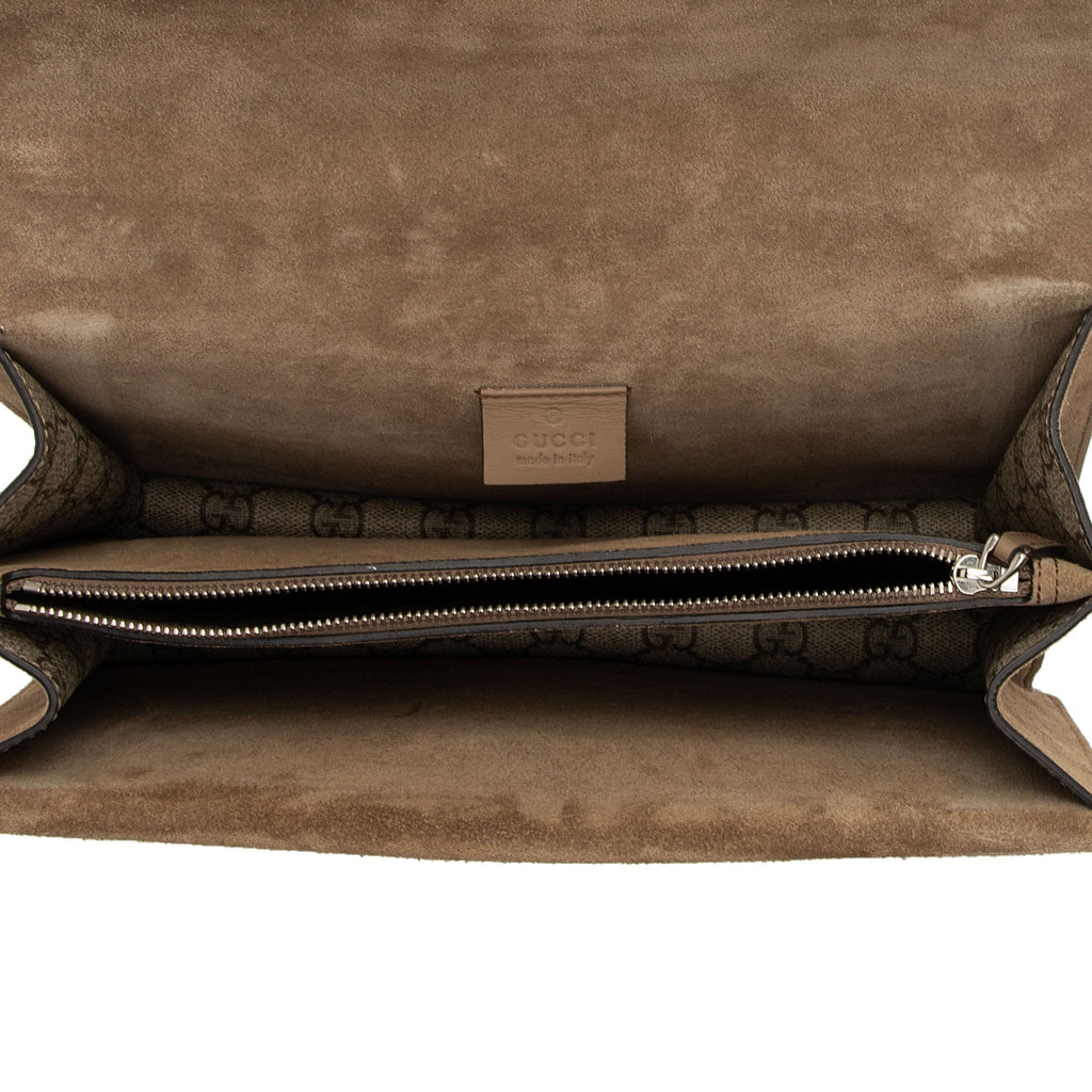 Gucci GG Supreme Dionysus Small Shoulder Bag (SHF-CAAf7C)